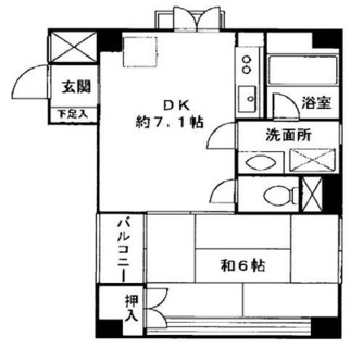 東京都北区田端３丁目 賃貸マンション 1DK