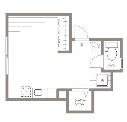 田端 アパート 1R