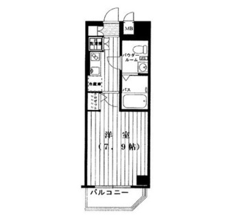 東京都北区田端２丁目 賃貸マンション 1K