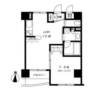 東京都北区田端６丁目 賃貸マンション 1LDK