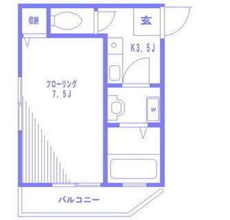 東京都北区田端５丁目 賃貸マンション 1K