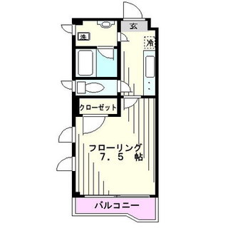 東京都北区田端１丁目 賃貸マンション 1K