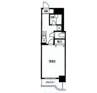 東京都北区田端新町１丁目 賃貸マンション 1K