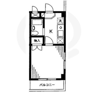 東京都北区田端新町３丁目 賃貸マンション 1K