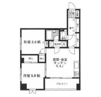 東京都北区田端４丁目 賃貸マンション 2DK