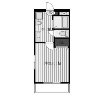 東京都北区田端３丁目 賃貸マンション 1K