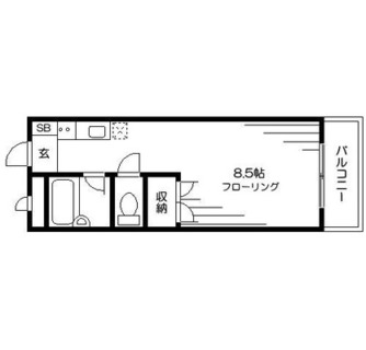 東京都荒川区東尾久５丁目 賃貸マンション 1R