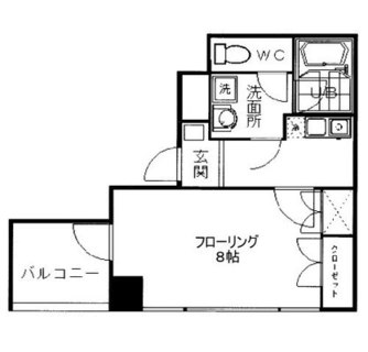 東京都荒川区西日暮里５丁目 賃貸マンション 1K