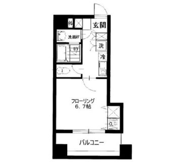 東京都荒川区西日暮里５丁目 賃貸マンション 1K