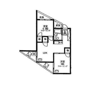 東京都北区田端１丁目 賃貸マンション 2LDK