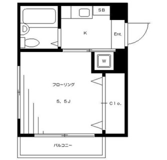 東京都文京区本駒込４丁目 賃貸マンション 1K