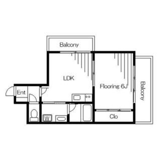 東京都北区田端新町１丁目 賃貸マンション 1LDK