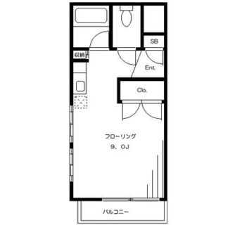 東京都北区田端５丁目 賃貸マンション 1R