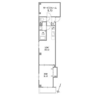 東京都北区東田端２丁目 賃貸マンション 1SLDK