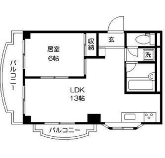 東京都北区田端４丁目 賃貸マンション 1LDK