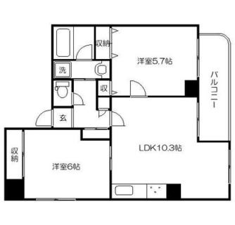 東京都北区田端４丁目 賃貸マンション 2LDK