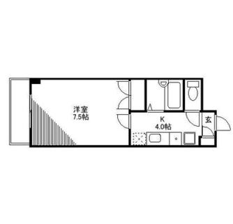 東京都北区田端新町２丁目 賃貸マンション 1K