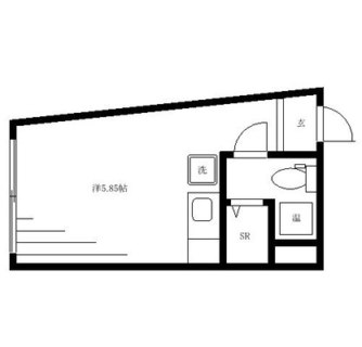 東京都北区田端３丁目 賃貸マンション 1R