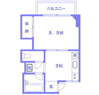 東京都北区田端６丁目 賃貸マンション 1K